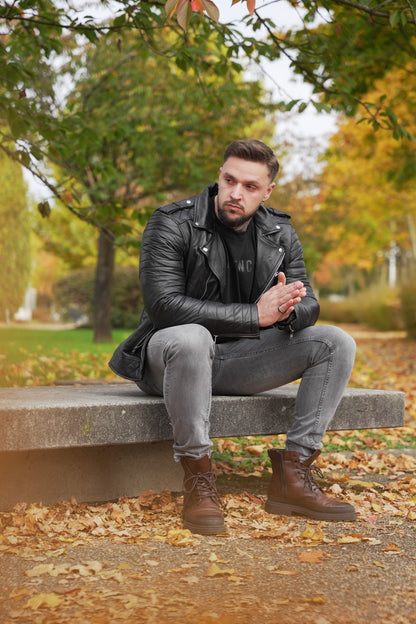 Veste perfecto en cuir